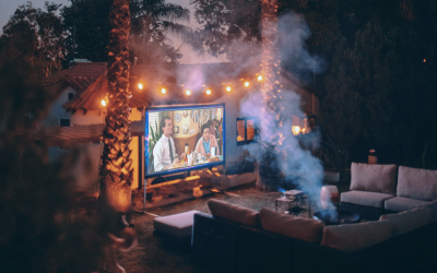 Cómo configurar su propio cine al aire libre