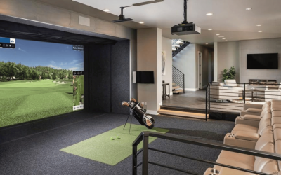 Cómo construir un simulador de golf en casa con proyector